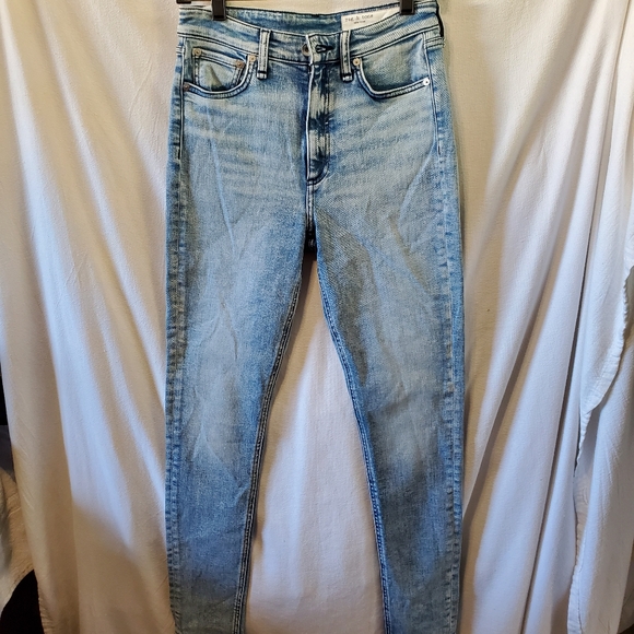 rag & bone Denim - rag & bone Nina High Rise Skinny Jean size 27 in Venice Blue